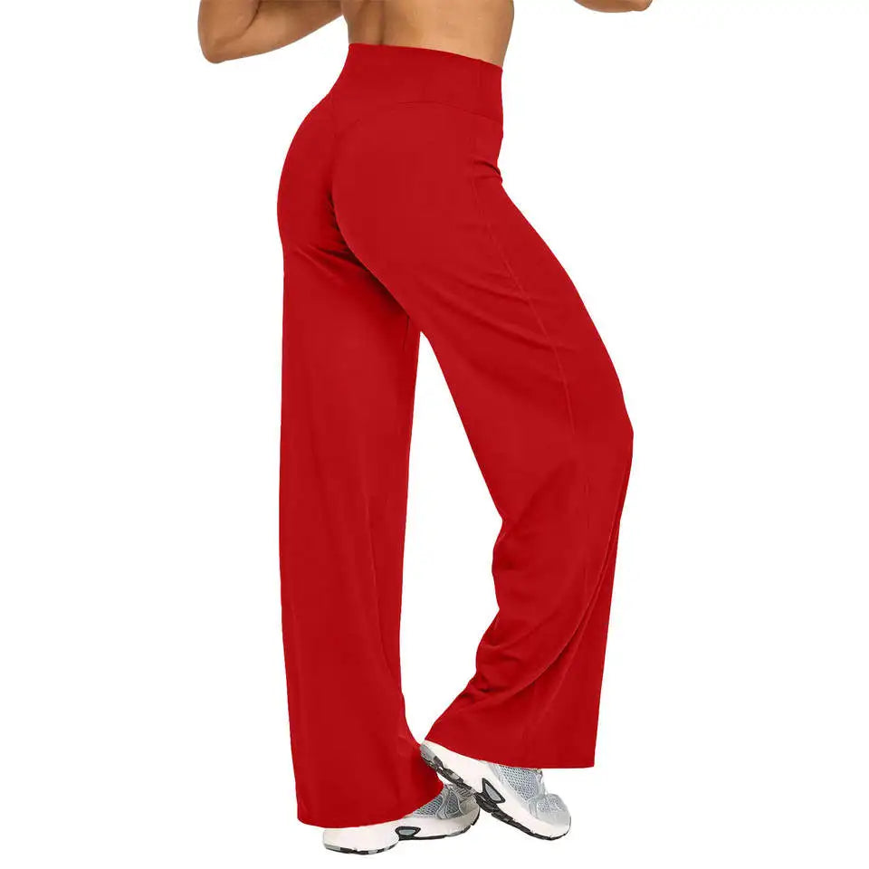 Women’s Mid-Rise Straight Leg Yoga Pants Naked Feel